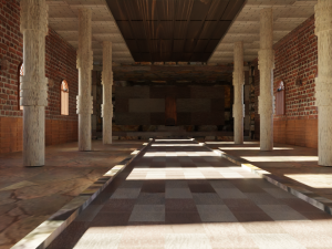 Kings Hall Interior 3D Model