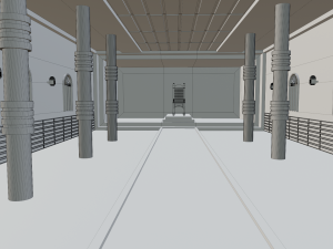 Kings Hall Interior 3D Model