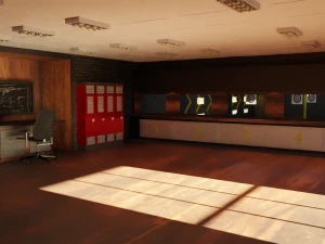 Інтер'єр тиру 3D Модель