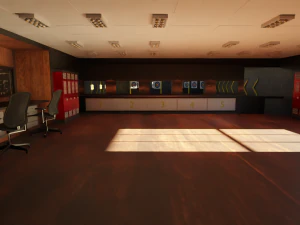 Інтер'єр тиру 3D Модель