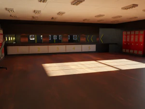 Інтер'єр тиру 3D Модель