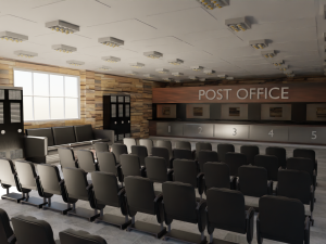 Post Office 3D Модель