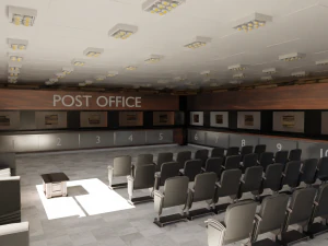 Post Office 3D Model