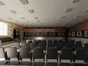 Post Office 3D Model