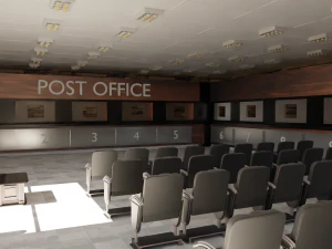 Post Office 3D Model