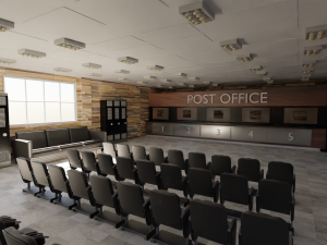 Post Office 3D Модель