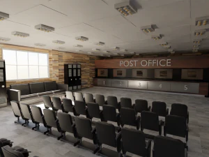 Post Office 3D Model