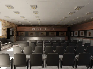 Post Office 3D Model