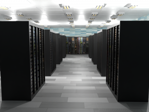 Data Communication Server Room 3D Model