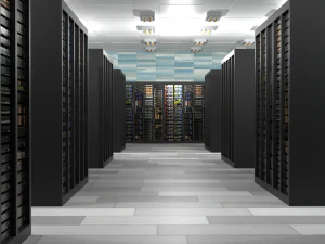 Data Communication Server Room 3D Model