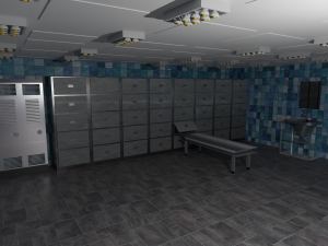 Autopsy Morgue Laboratory Model 3D