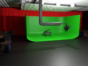 Studio virtuale Modello 3D