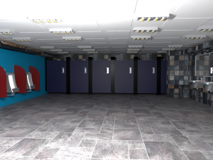 Fitness hall - sports equipment 3D Модель