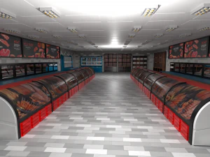 Butcher Shop 3D Model