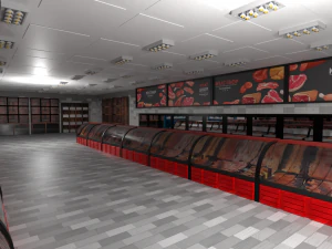 Butcher Shop 3D Model
