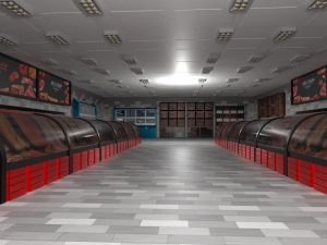 Butcher Shop 3D Модель