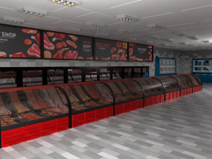 Butcher Shop 3D Model