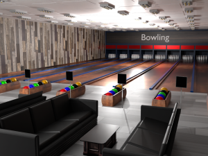Bowling Alley 3D 模型