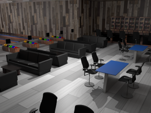 Bowling Alley Model 3D