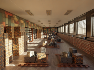 Corridor Warehouse 3D मॉडल