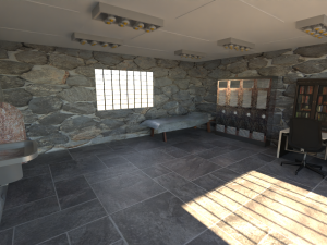 Dungeon Prison 3D Model