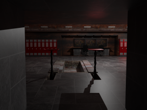 Car Repair Shop Model 3D