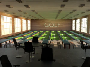 Golf Course Interior 3D Model