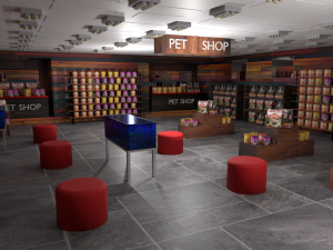 Pet Animal Fodder - Feed Shop 3D 模型