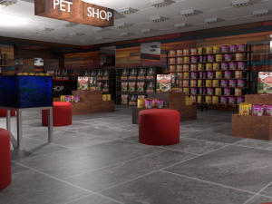 Pet Animal Fodder - Feed Shop 3Dモデル