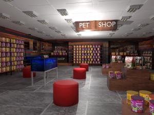 Pet Animal Fodder - Feed Shop 3Dモデル