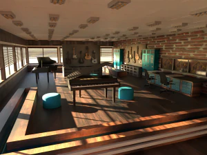 Laboratorio di musica Modello 3D