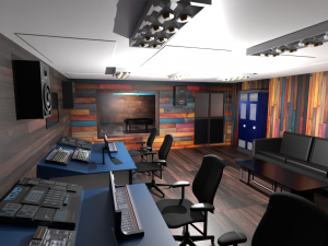 Recording Studio 3D मॉडल