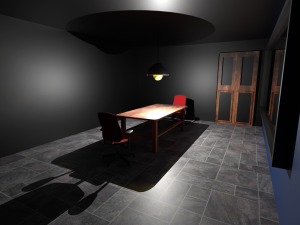 Interrogation room 3D Model