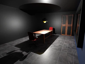 Interrogation room 3D Model
