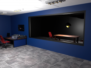 Interrogation room 3D Model