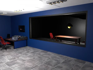 Interrogation room 3D Model