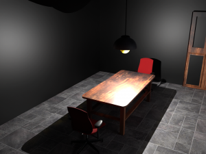 Interrogation room 3D Model