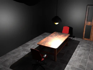 Interrogation room 3D Model