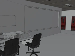 Interrogation room 3D Model