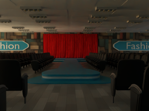 Fashion Catwalk 3D 模型