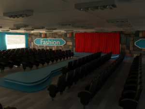 Fashion Catwalk 3D 模型
