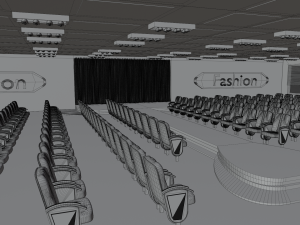 Fashion Catwalk 3D 模型