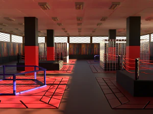 MMA Training Centre 3D Model