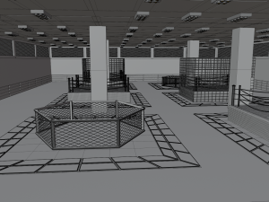 MMA Training Centre 3D Model