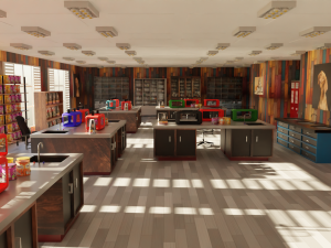 Veterinary Clinic 3D Model