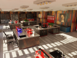 Veterinary Clinic 3D Model