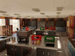 Veterinary Clinic 3D Model