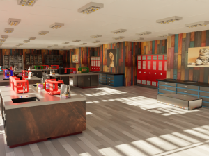 Veterinary Clinic 3D Model