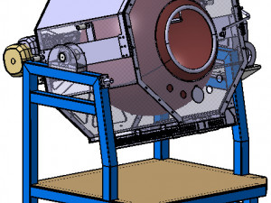 MIXING DRYING MACHINE 3D Model