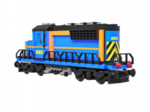 Train Lego Locomotive 80052 3D Модель